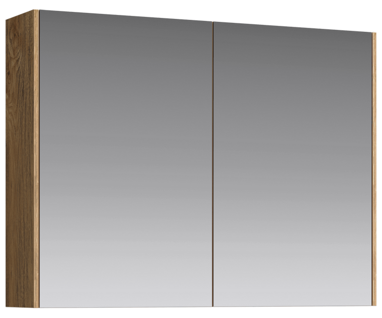 Зеркальный шкаф Aqwella Mobi 1200, дуб балтийский
