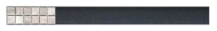 Решетка для душевого канала AlcaPlast Floor 550 мм, под укладку плитки поверхность