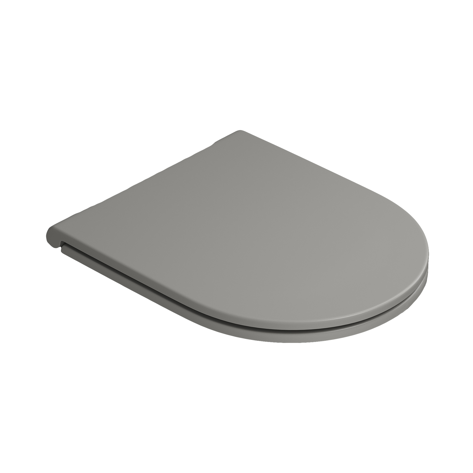 Крышка с сиденьем Slim для унитаза Artceram Solida, гравий матовый (ghiaia opaco), soft-close Крышка с сиденьем Slim для унитаза Artceram Solida, гравий матовый (ghiaia opaco), soft-close