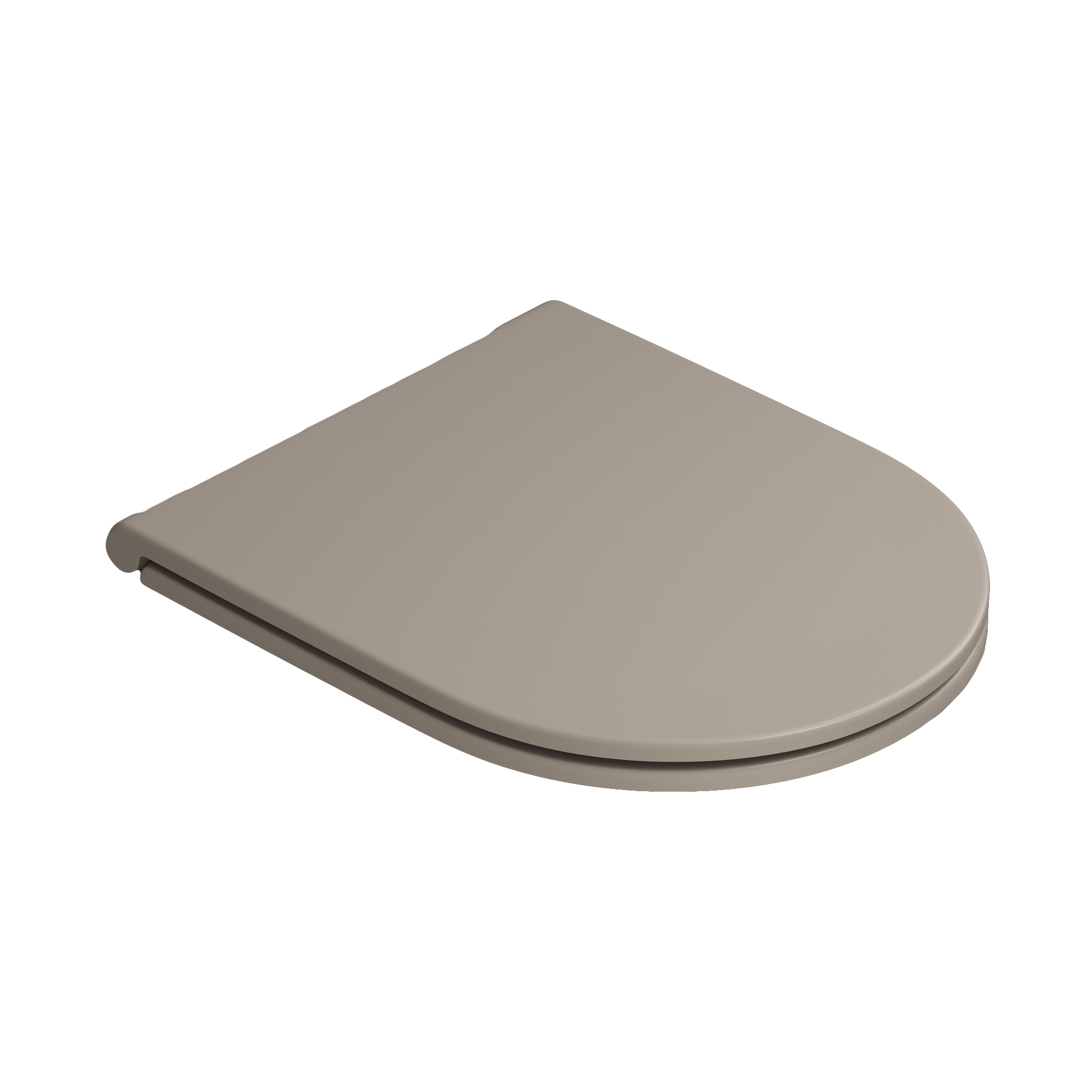 Крышка с сиденьем Slim для унитаза Artceram Solida, кофейный матовый (marrone matera opaco), soft-close Крышка с сиденьем Slim для унитаза Artceram Solida, кофейный матовый (marrone matera opaco), soft-close