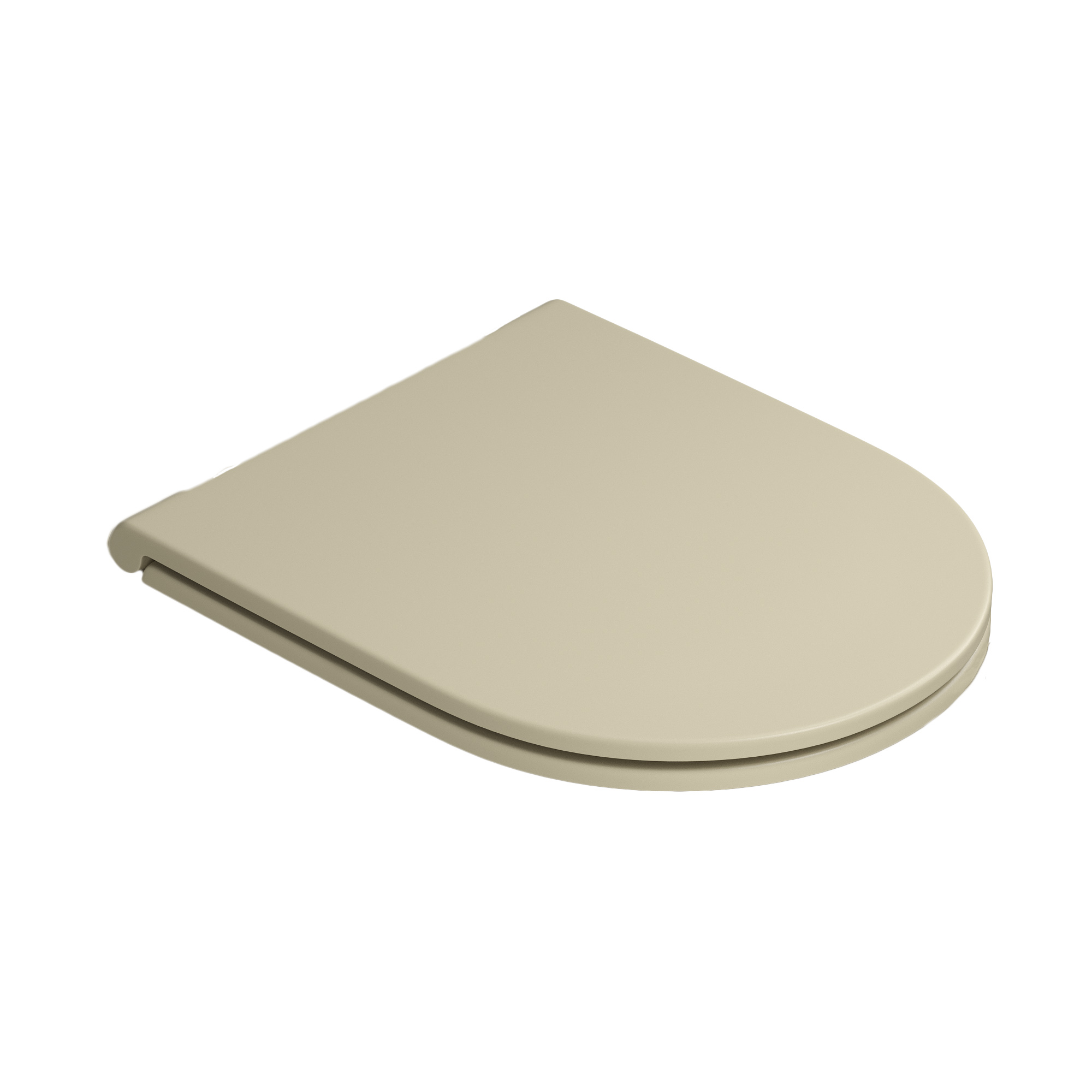 Крышка с сиденьем Slim для унитаза Artceram Solida, песочный матовый (sabbia opaco), soft-close Крышка с сиденьем Slim для унитаза Artceram Solida, песочный матовый (sabbia opaco), soft-close