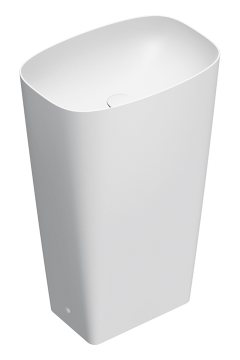 Раковина напольная Catalano Colori 55x38 см, белый матовый