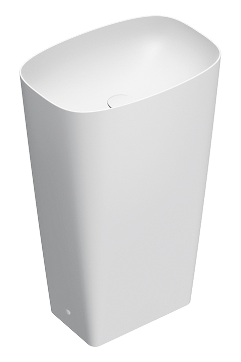 Раковина напольная Catalano Colori 55x38 см, белый матовый