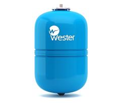 Расширительный бак для систем водоснабжения Wester WAV 24 л, синий