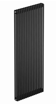 Трубчатый радиатор Rifar Tubog 3150, 20 секций, 3-колончатый, черный (антрацит), DV1