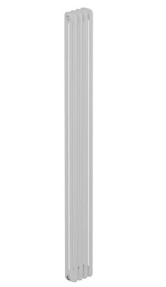 Трубчатый радиатор Rifar Tubog 3180, 4 секции, 3-колончатый, белый, DV1