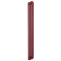 Трубчатый радиатор Rifar Tubog 3180, 4 секции, 3-колончатый, красно-коричневый (бордо), DV1
