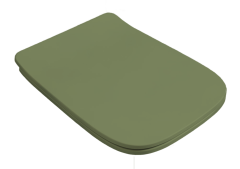 Сиденье для унитаза с микролифтом Artceram A16, зеленый матовый (opaco verde foresta)
