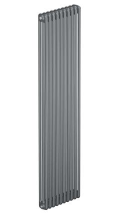 Трубчатый радиатор Rifar Tubog 3180, 10 секций, 3-колончатый, серый (титан), DV1