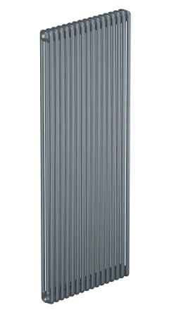 Трубчатый радиатор Rifar Tubog 3180, 14 секций, 3-колончатый, серый (титан), DV1
