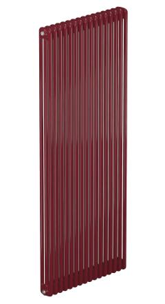 Трубчатый радиатор Rifar Tubog 3180, 20 секций, 3-колончатый, красно-коричневый (бордо), DV1