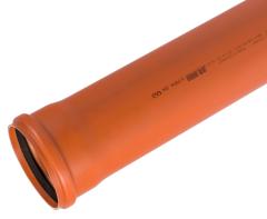 Труба Ostendorf KG Ø110x1000 мм, оранжево-коричневый