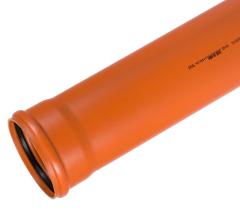 Труба Ostendorf KG Ø125x500 мм, оранжево-коричневый