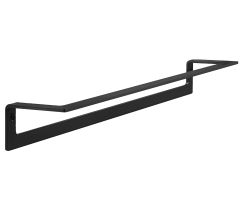 Полотенцедержатель Almar Showers Accessories, 600 мм, черный матовый