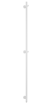 Полотенцесушитель электрический Сунержа Аскет 1650х50 мм, ТЭН снизу, белый