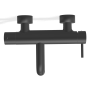 Смеситель для ванны термостатический Treemme UP+, излив 217 мм, черный матовый