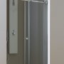 Душевая дверь Kolpa-San Dorsa TV2D/S 120 см, хром, Transparent