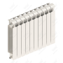 Радиатор биметаллический Rifar Monolit 500x10 секций, белый