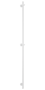 Полотенцесушитель электрический Сунержа Аскет 1650х50 мм, ТЭН снизу, белый матовый