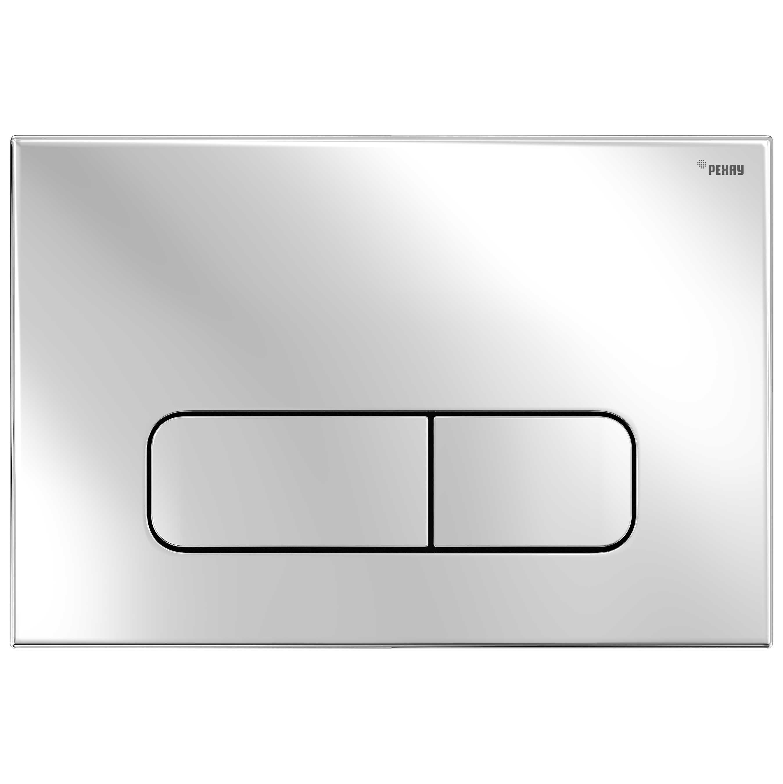 Клавиша смыва для инсталляции РЕХАУ NOVA ELLIPSE 001 19102111001, хром глянцевый