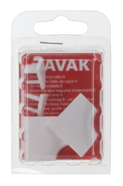 Набор для декоративных планок Ravak Professional 6 мм, белый
