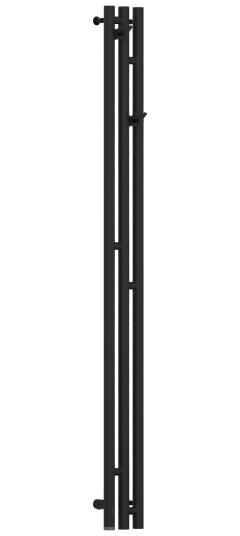 Полотенцесушитель электрический Сунержа Терция 3.0 1500х 106 мм, ТЭН справа, титан темный