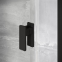 Душевая дверь Ravak Nexty NDOP1 80 см, черный, Transparent