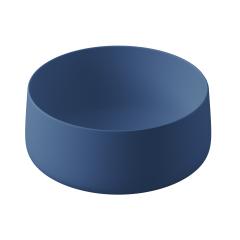 Раковина накладная ArtCeram Сognac Saniglaze 420х420 мм, голубой матовый (blu avio opaco)