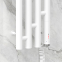 Полотенцесушитель электрический Сунержа Кантана 3.0 1200х159 мм, ТЭН справа, белый