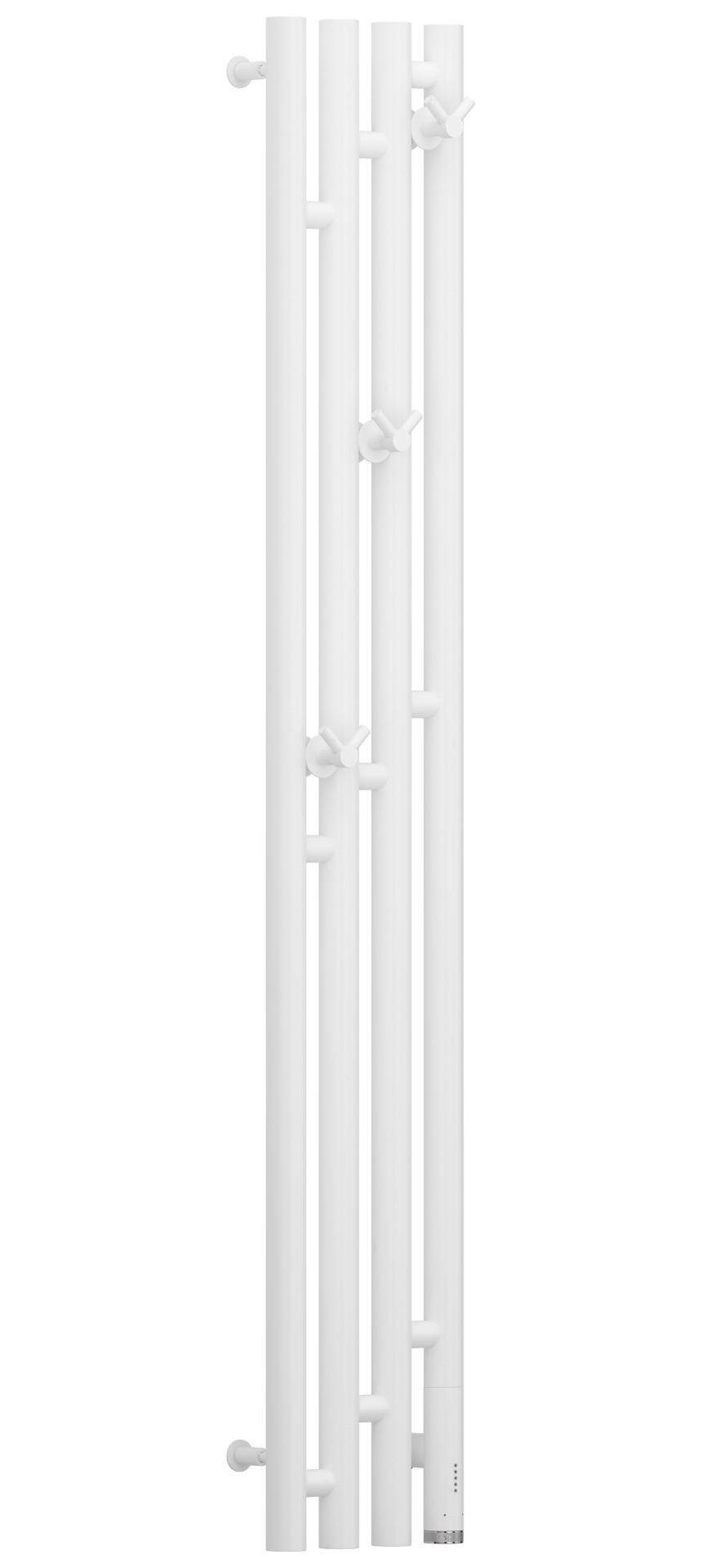 Полотенцесушитель электрический Сунержа Кантана 3.0 1200х159 мм, ТЭН справа, белый матовый