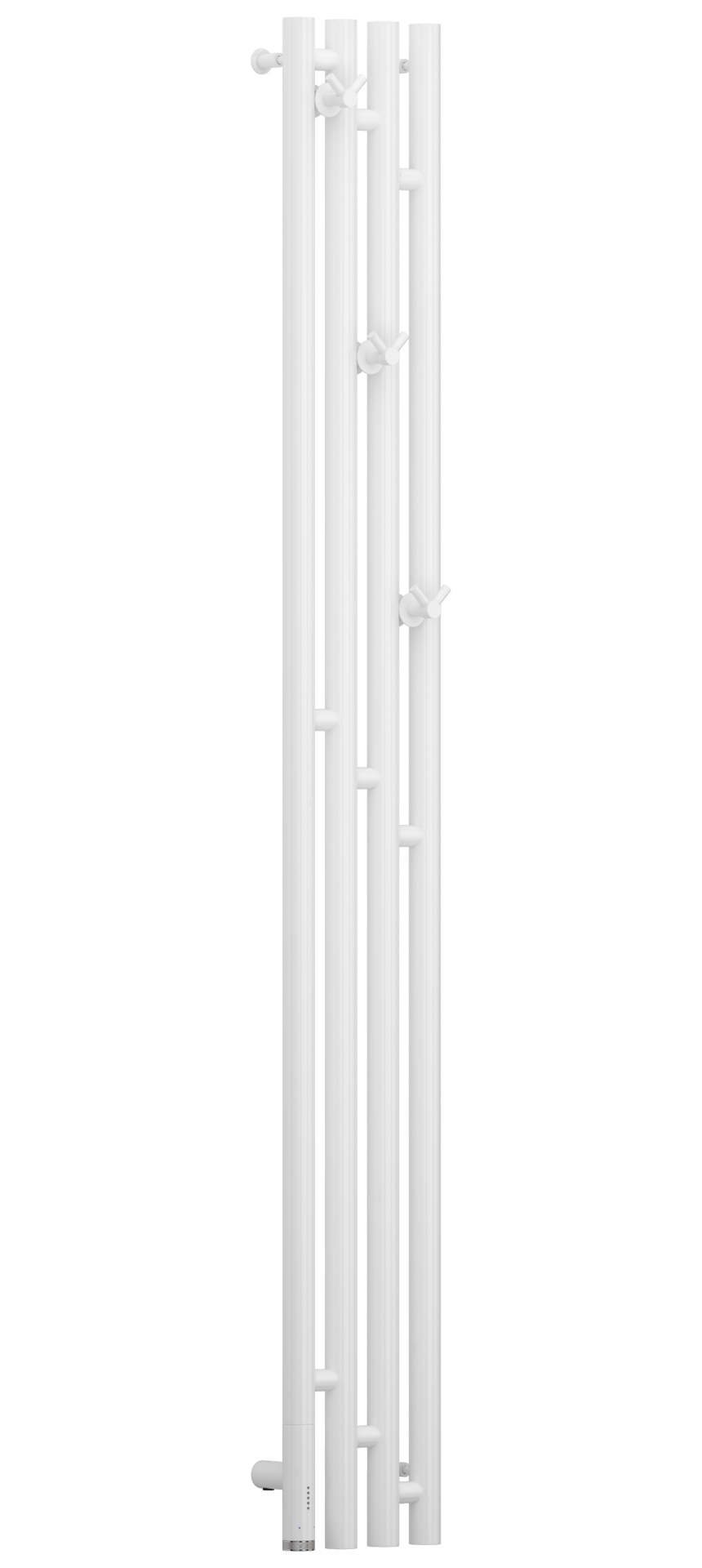 Полотенцесушитель электрический Сунержа Кантана 3.0 1500х 159 мм, ТЭН слева, белый