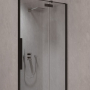 Душевая дверь Kolpa-San Polaris N 120 см, черный, Transparent