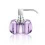 Дозатор жидкого мыла Decor Walther Kristall KR SSP, фиолетовый/хром