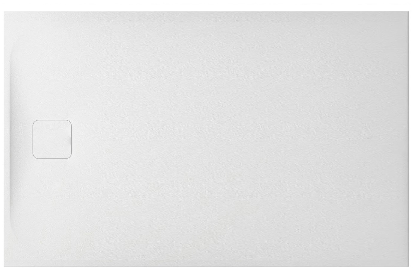 Поддон душевой Riho Sole Velvet 140х80 см, белый матовый, Solid Surface