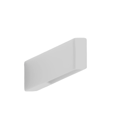 Крючок для полотенца двойной Bertocci Fly 1515, белый матовый