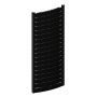 Радиатор биметаллический Rifar Convex 1440x18 секций, №99V, черный (антрацит)