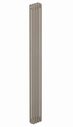 Трубчатый радиатор Rifar Tubog 3180, 4 секции, 3-колончатый, слоновая кость (айвори), B1