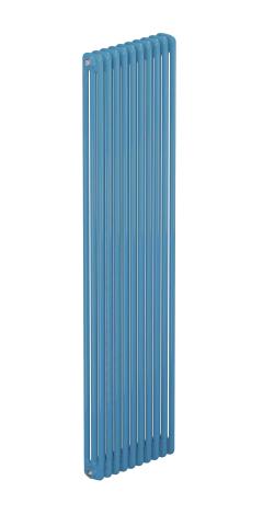 Трубчатый радиатор Rifar Tubog 3180, 9 секций, 3-колончатый, пастельно-синий (сапфир), B1