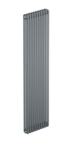 Трубчатый радиатор Rifar Tubog 3180, 10 секций, 3-колончатый, серый (титан), B1
