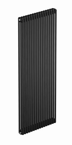 Трубчатый радиатор Rifar Tubog 3180, 14 секций, 3-колончатый, черный (антрацит), B1