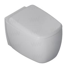 Унитаз подвесной Flaminia Mono, белый (bianco lucido)