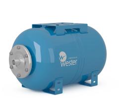 Расширительный бак для систем водоснабжения Wester WAO 80 л, синий