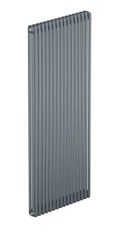 Трубчатый радиатор Rifar Tubog 3180, 18 секций, 3-колончатый, серый (титан), B1