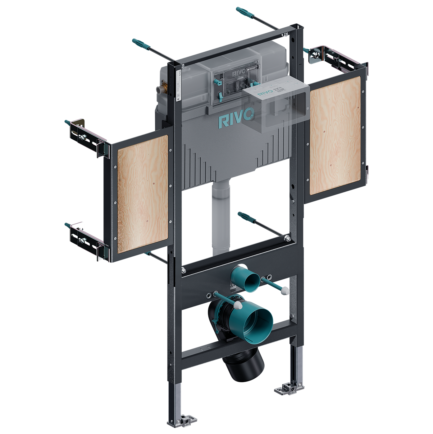 Инcталляция для подвесного унитаза Rivo Set AM 200002