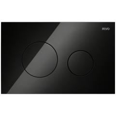 Клавиша смыва для инсталляции Rivo Touch Neo 303006, черный глянцевый Клавиша смыва для инсталляции Rivo Touch Neo 303006, черный глянцевый
