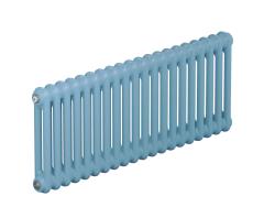 Трубчатый радиатор Rifar Tubog 2037, 14 секций, 2-колончатый, пастельно-синий (сапфир), DV1