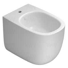 Биде приставное Artceram Seta SEB002 05 00, белый матовый (bianco opaco), The.Saniglaze Биде приставное Artceram Seta SEB002 05 00, белый матовый (bianco opaco), The.Saniglaze