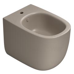 Биде приставное Artceram Seta SEB002 41 00, кофейный матовый (marrone matera opaco), The.Saniglaze