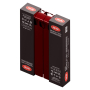 Радиатор биметаллический Rifar Monolit Ventil 350x4 секции, №69VL, красный (бордо)