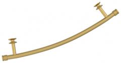 Полотенцедержатель изогнутый Сунержа 2011, золото матовое